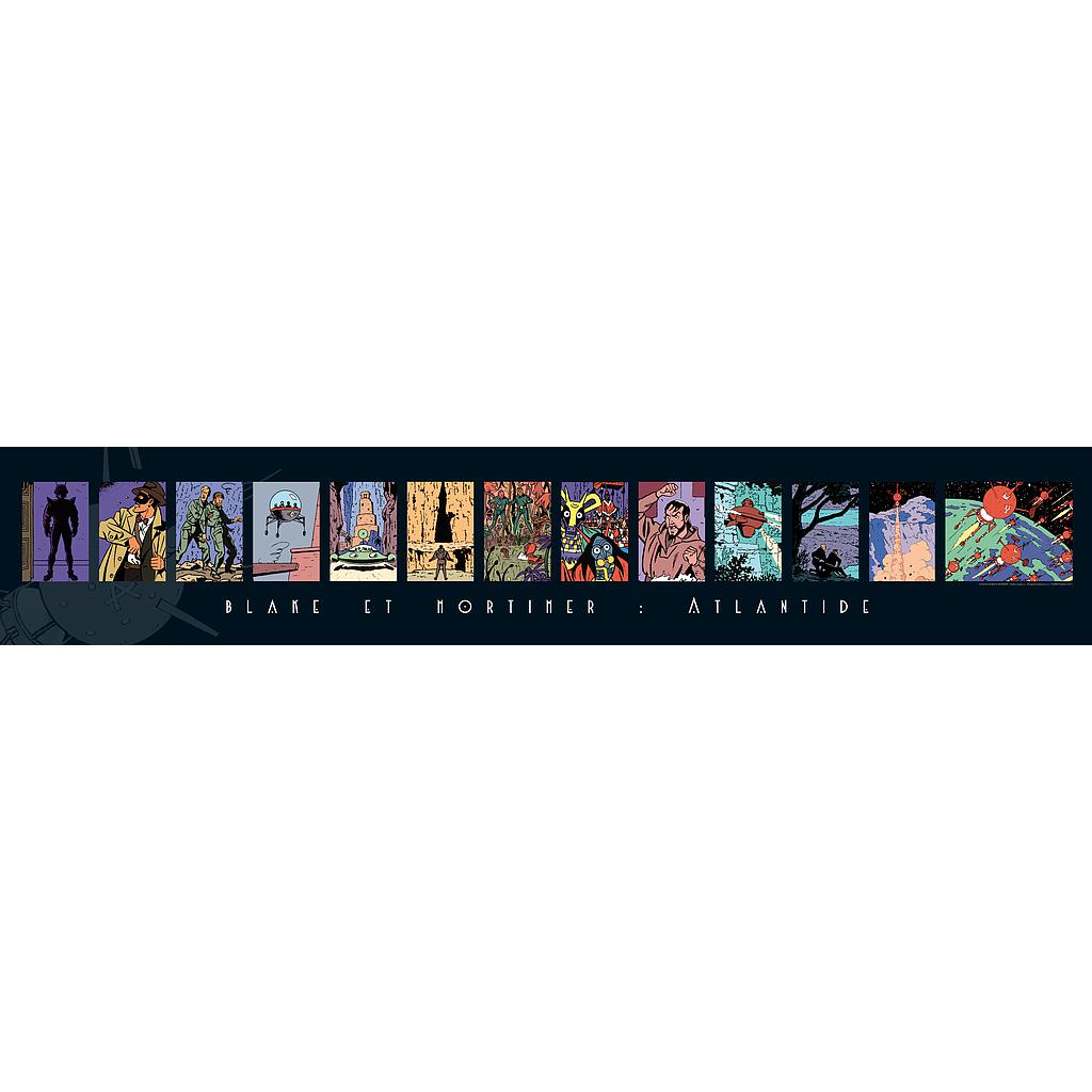 Poster Jacobs Blake & Mortimer - Bas relief