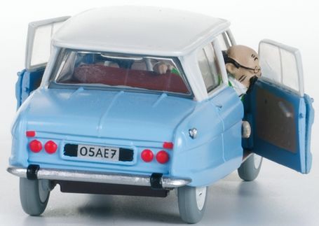 Voiture Tintin 1/43è #014 – La Citroën Ami 6 du docteur "Lesbijoux de La Castafiore" (1963)