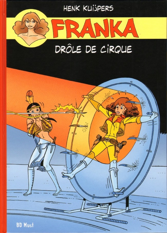 Franka - T05 - Drôle de cirque (dos rouge)