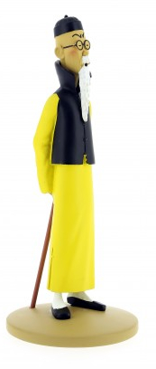 Figurine résine Tintin - #050 - Wang Jen Ghie se présente