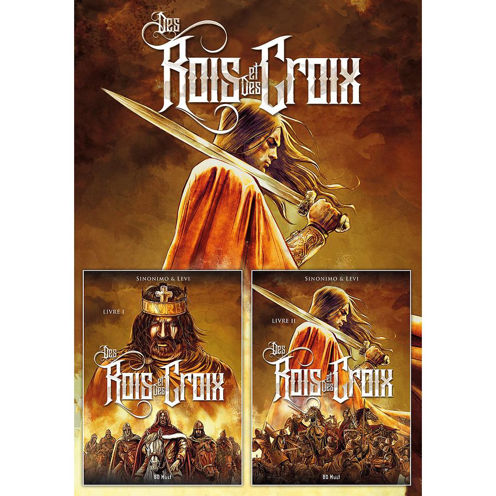 Des rois et des croix - Pack T01&02 + Ex Libris