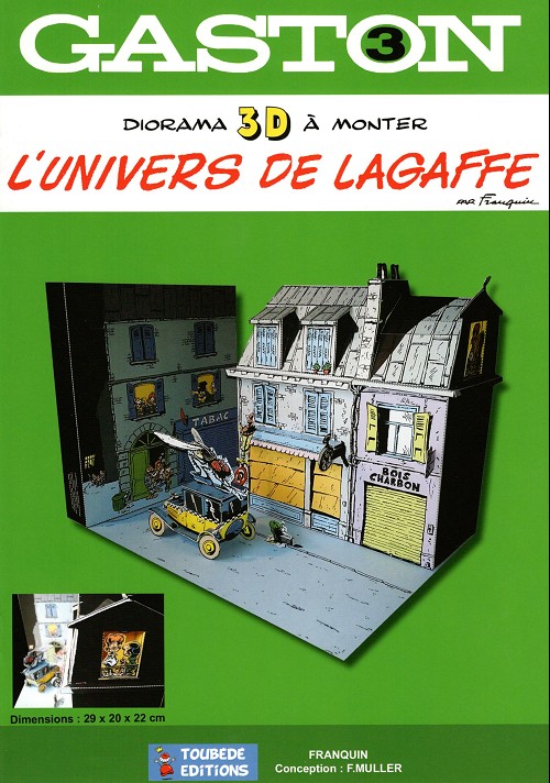 Diorama Gaston 3 - La mouche