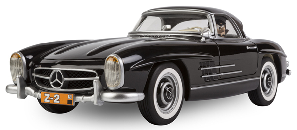 Garage de Franquin Spirou & Fantasio - La Mercedes 300SL de Zantafio