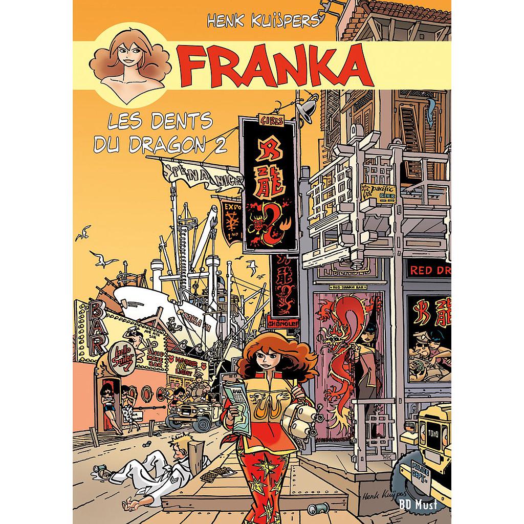 Franka - T08 - Les dents du dragon T2 (dos blanc)