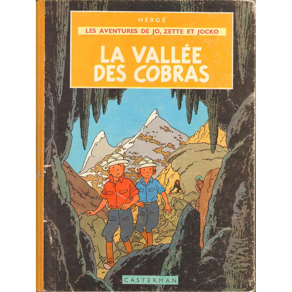 Jo, Zette et Jocko - Rééd. T05 - La vallée des cobras (B34 1963)