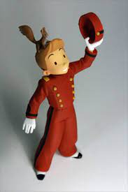 Figurine résine Spirou & fantasio - Le journal d'un ingénu
