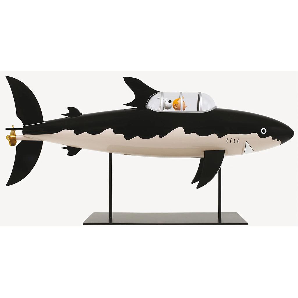 Tintin Le sous-marin requin (77cm)