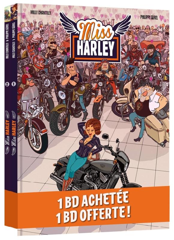 MISS HARLEY - T01 - MISS HARLEY - PACK PROMO TOMES 01 ET 02