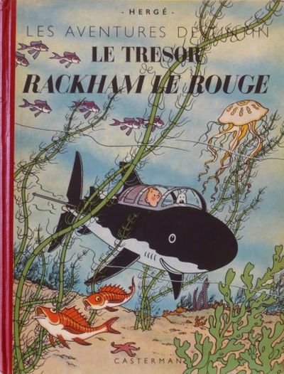 Les Aventures de Tintin - Rééd1950 T12 - Le trésor de Rackham Le Rouge