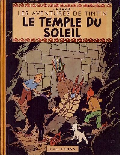Les Aventures de Tintin - Rééd1950 T14 - Le temple du soleil