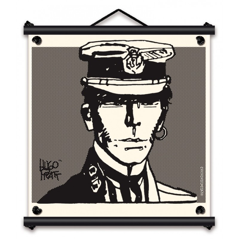 Toile Corto Maltese - Portrait (60x60)
