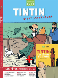 Tintin, c'est l'aventure - n°18 - La fête + carnet 56 pages inédit sur les objets fétiches de l'univers Tintin
