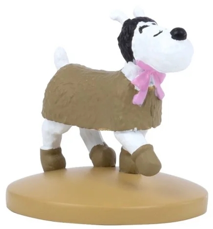Figurine résine Tintin - #061 - Milou et son manteau