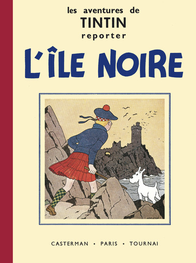 Les Aventures de Tintin - Fac-Similé N/B PF T07 - L'île noire