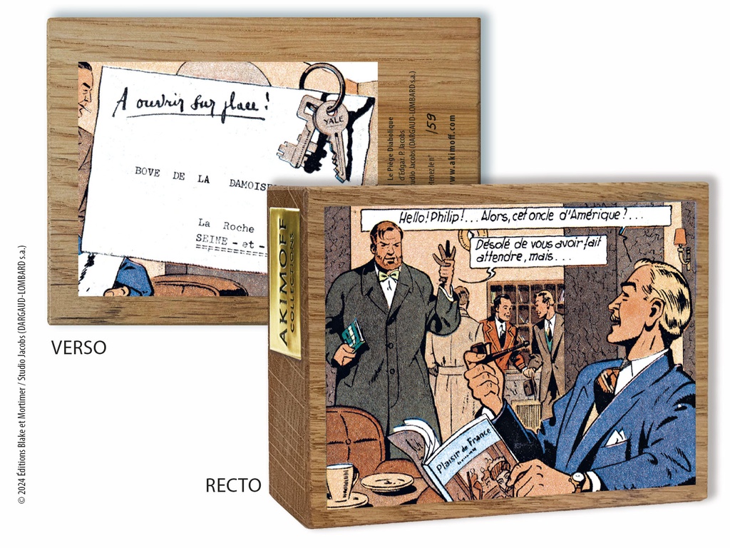 Talisman en chêne - Blake & Mortimer - T09 Le piège diabolique - Le bon temps