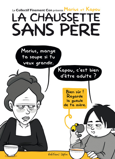 Marius et Kapou - la chaussette sans père