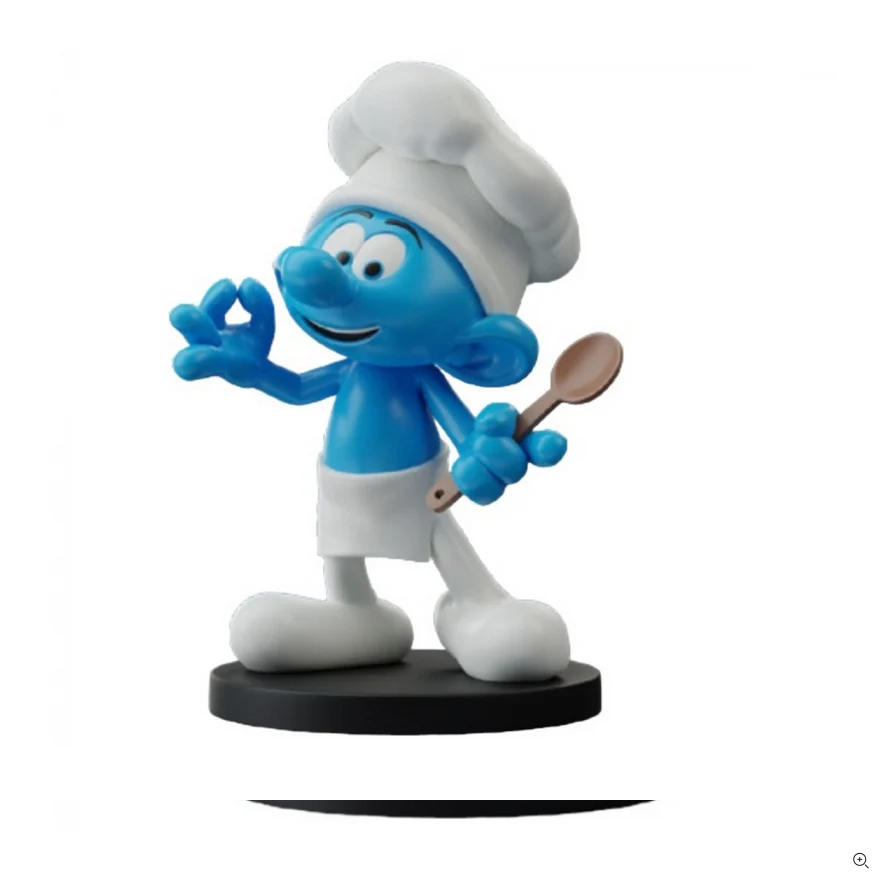 Figurine résine Les Schtroumpfs - Blue Resin - Le Schtroumpf cuisinier