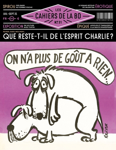 Les Cahiers de la BD - N°31 - Que reste-t-il de l'esprit Charlie ?