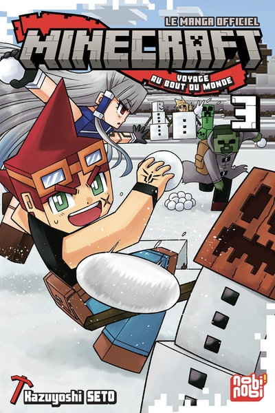 Minecraft - Le manga officiel - Voyage au bout du monde - T03