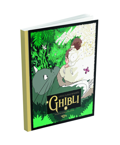 Ghibli - Livre de colloriage par numéros