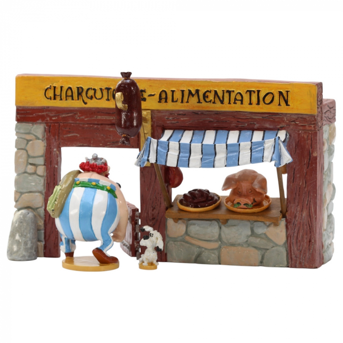 Figurine métal Astérix - Boutique Astérix - La charcuterie (Pixi)