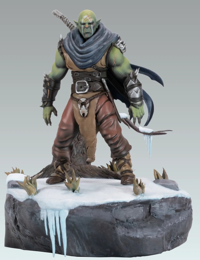 Figurine résine Mondes d'Aquilon - Orcs & Gobelins - Diorama La Poisse (Attakus)