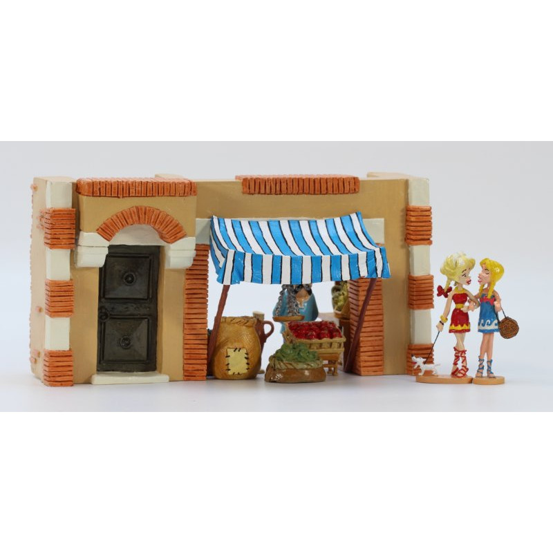Figurine en métal Astérix - Le Primeur de Nicae (Pixi)