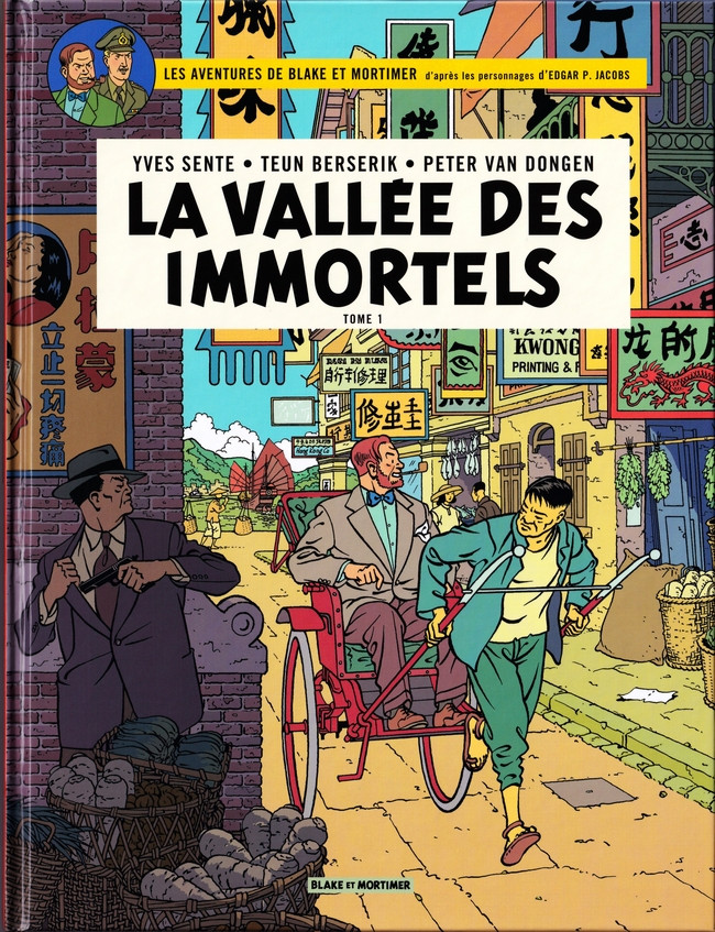 Blake & Mortimer - EO T25 - La vallée des immortels T1 - Menace sur Hong-Kong