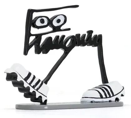 Figurine métal - Les signatures de Franquin - Le robot (Pixi)
