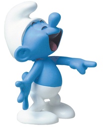 Figurine résine Les Schtroumpfs - Le schtroumpf farceur qui rit (Collectoys)