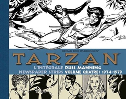 Tarzan - l'intégrale Russ Manning - Newspaper Strips -  T04 avec coffret vide - 1967-1979