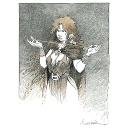 Poster Loisel La quête de l'oiseau du temps - Pelisse /2 (50x70)