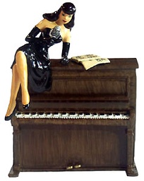 Pin-Up sur le piano - Pixi origine