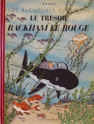 Les Aventures de Tintin - Rééd1950 T12 - Le trésor de Rackham Le Rouge