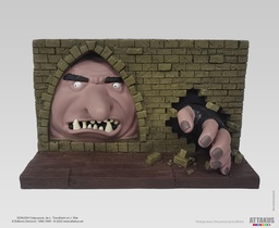 Donjon Crépuscule - Troll Elyacin traversant le mur