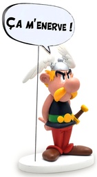 Figurine résine Astérix - Coll. Bulles - Astérix "Ca m'énerve..." v.2