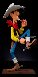 Figurine résine Lucky Luke – Dégaine Cow-Boy