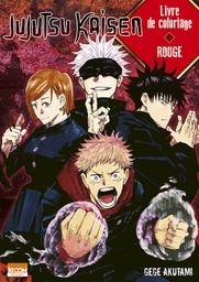 Jujutsu Kaisen - Livre de coloriage - Rouge