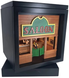 Figurine résine + métal Lucky Luke - Pixirama Saloon